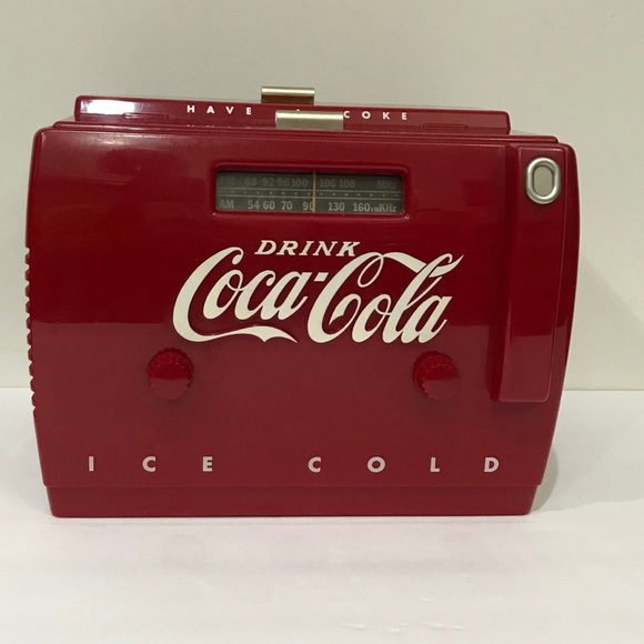 Coca Cola Other - Home- 1950’s Coca Cola Cooler am/fm cassette radio, nostalgic, collectible